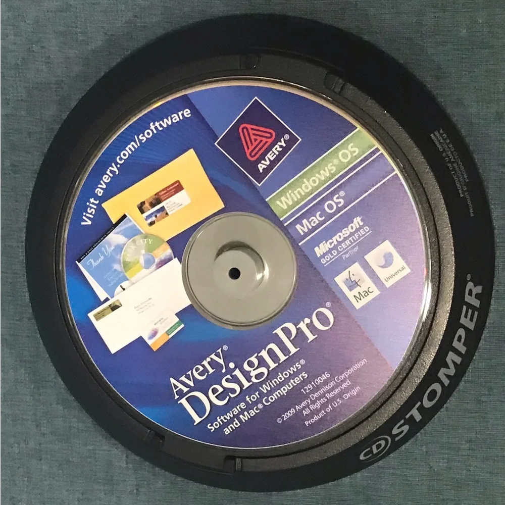 CD/DVD Labeling System